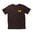 BROWNELLS FINE COTTON VINTAGE LOGO T-SHIRT SMALL BROWN