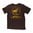 BROWNELLS FINE COTTON VINTAGE LOGO T-SHIRT SMALL BROWN