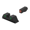 MEPROLIGHT HVS SET GLOCK® 9/40/357, ORANGE OUTLINE FRONT